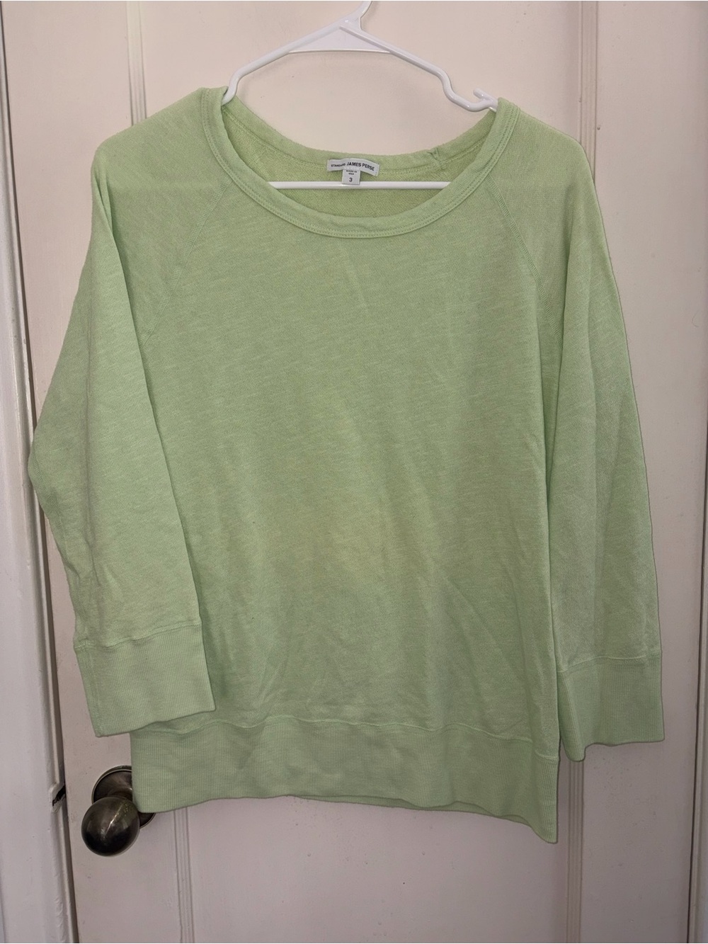 James Perse light Crewneck Sweatshirt
